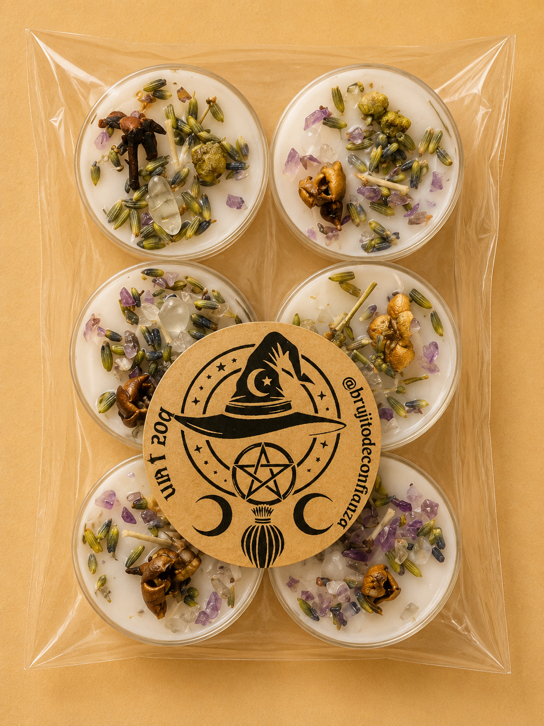 Paz y Luz (6 pack) Tea Lights