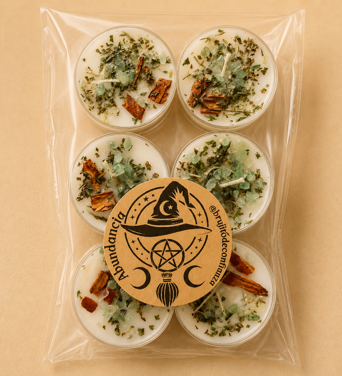 6 Pack - Abundancia (tea lights)